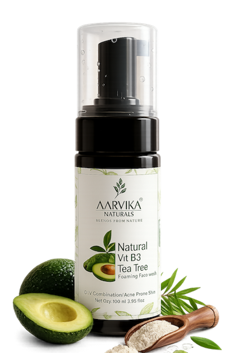 Natural Vit.B3 Tea Tree Foaming Face Wash